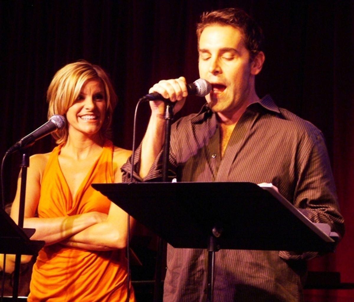 Jenn Colella and Charlie Pollock at 