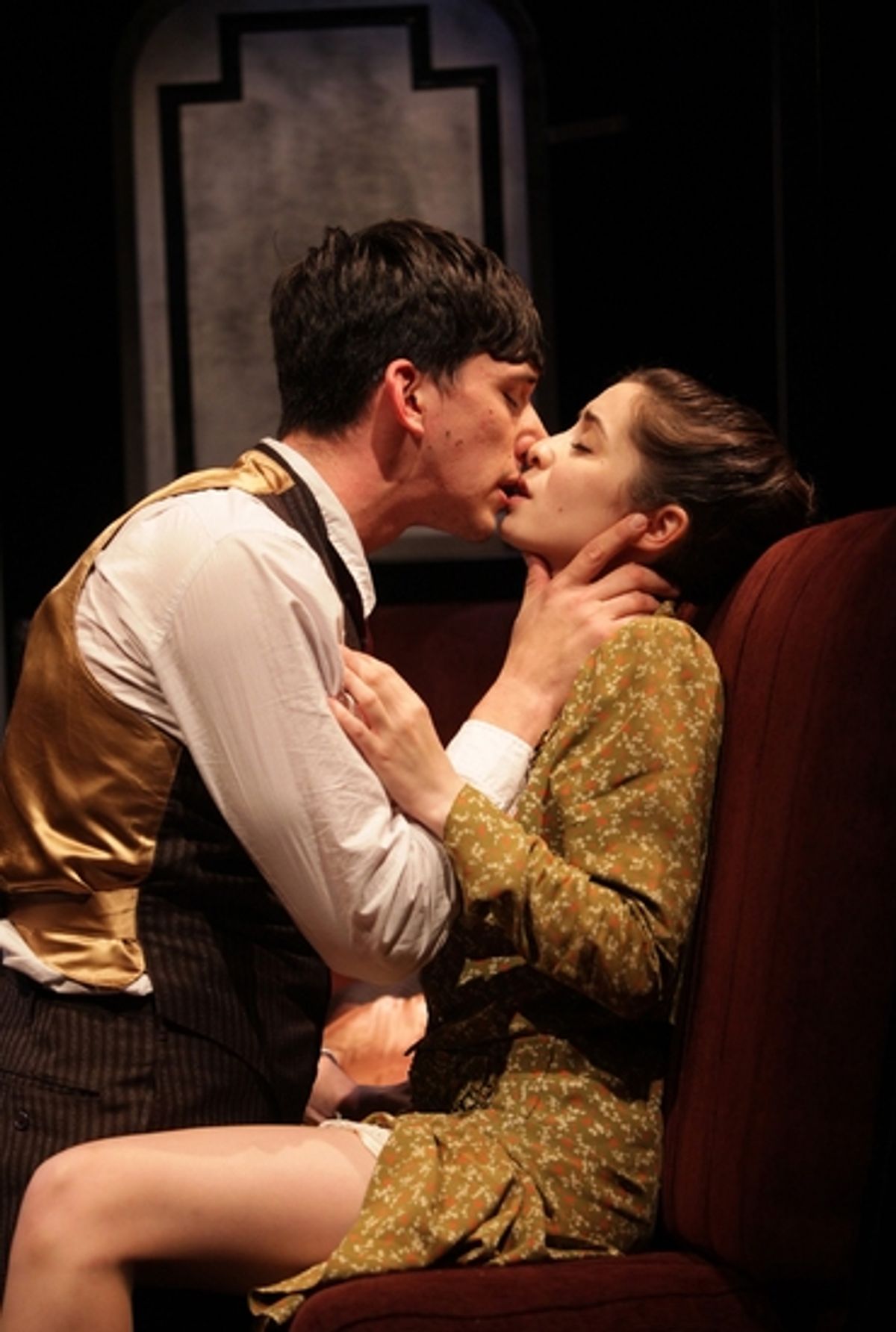 Adam Driver and Cristin Milioti at 