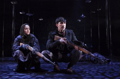 Margarita Levieva and Adam Driver Photo