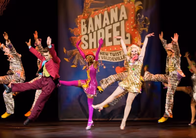 Michael Longoria, Annaleigh Ashford and dancers show off! Photo
