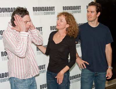 Justin Kirk, Julie White, and Mark-Paul Gosselaar Photo