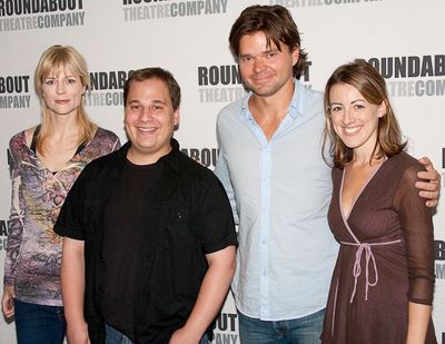 Lisa Brescia, Jared Gertner, Hunter Foster, and Kate Wetherhead Photo