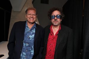 Director Robert Zemeckis and Director Tim Burton Photo