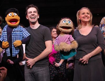 Rob McClure and Anika Larsen Photo