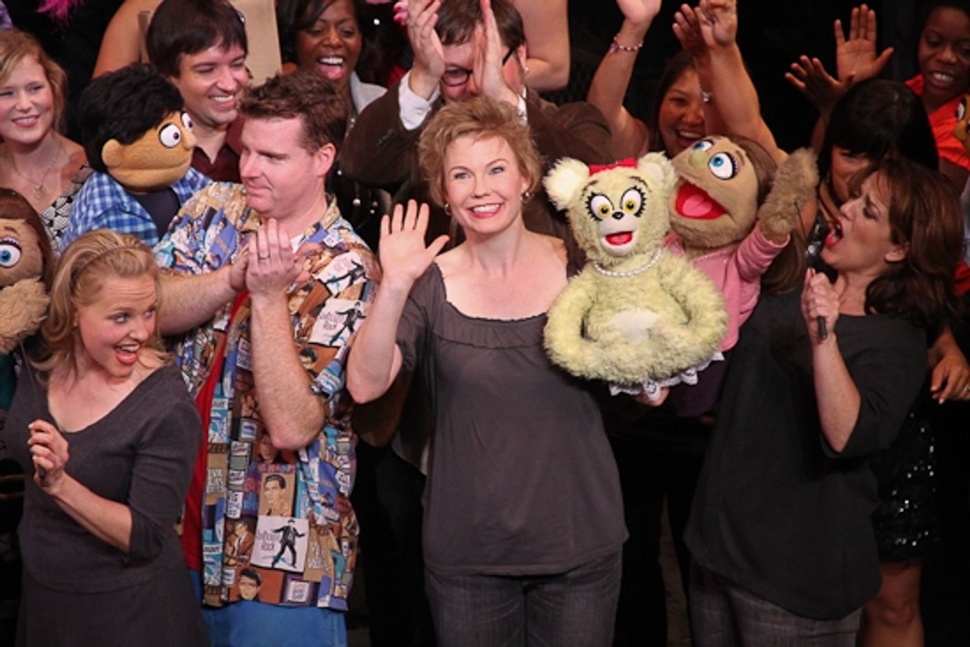 Photo Sneak Peek: AVENUE Q's Final Curtain Call On Broadway Photo Sneak Peek: AVENUE Q's Final Curtain Call On Broadway Image