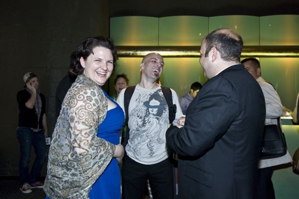 Director Elizabeth Lucas and Scott Embler and Isaac Robert Hurwitz Photo