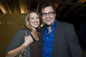 Kate Wetherhead with Casting Director Michael Cassara @ BroadwayWorld Kate Wetherhead with Casting Director Michael Cassara Photo