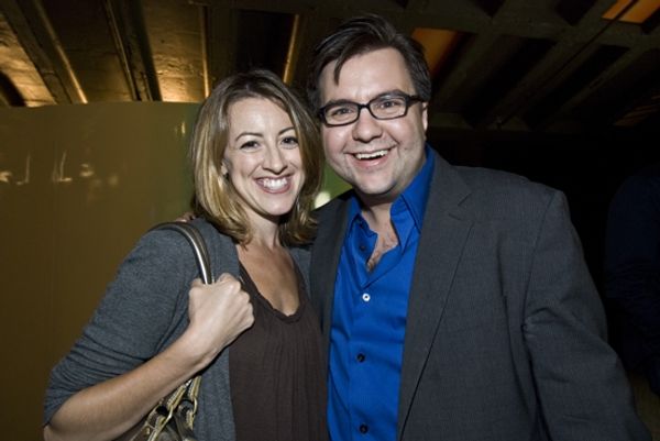 Kate Wetherhead with Casting Director Michael Cassara Photo