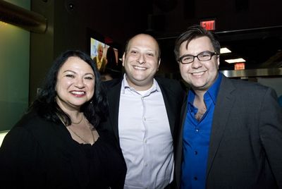 Julie Miller, Isaac Robert Hurwitz, and Michael Cassara Photo
