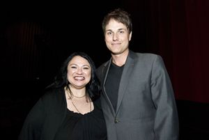 Julie Miller and Asa Somers @ BroadwayWorld Julie Miller and Asa Somers Photo