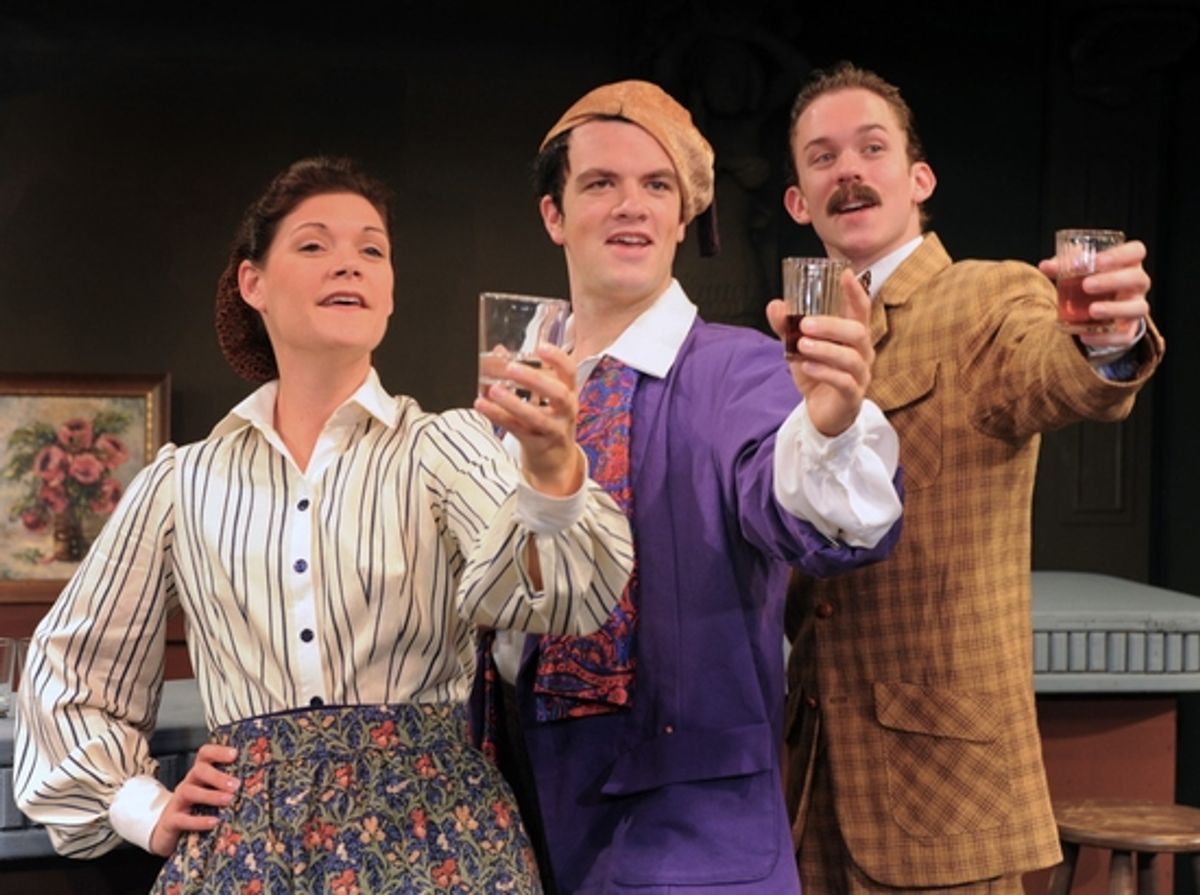 Jennifer Engler, Andrew Millbourn and Daniel Fredrick at 