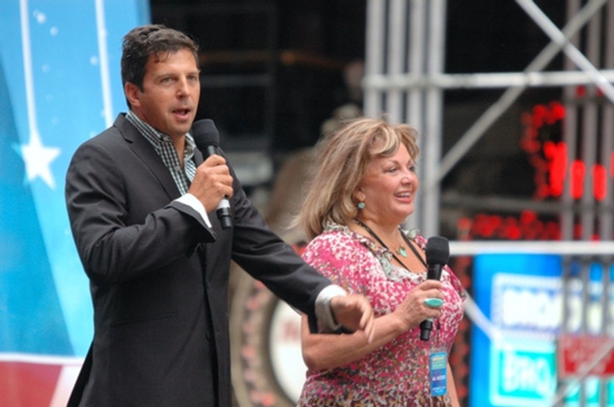 Tim Tompkins and Charlotte St. Martin at 