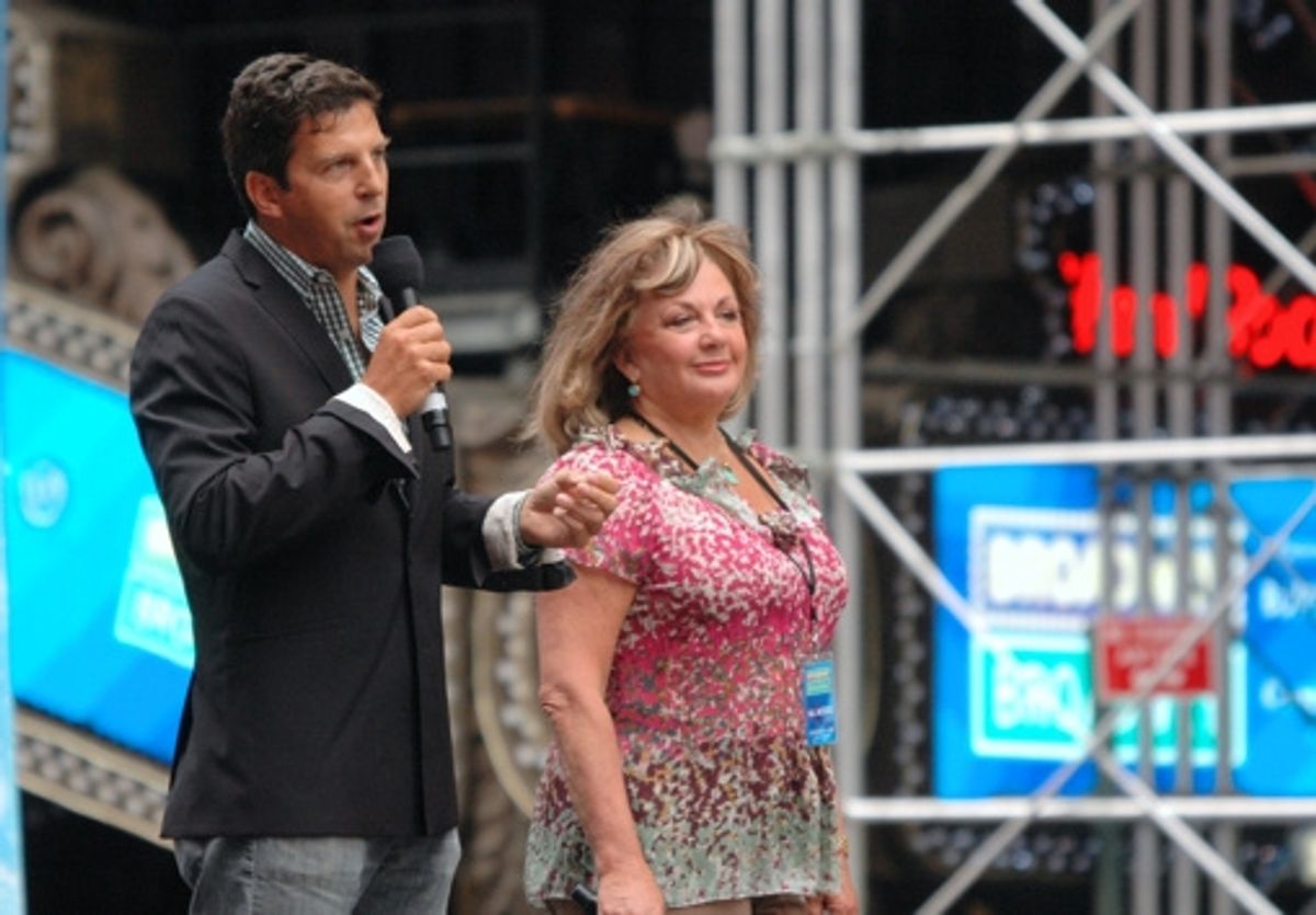 Tim Tompkins and Charlotte St. Martin at 