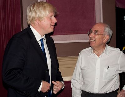 Boris Johnson and Aubrey Reuben Photo