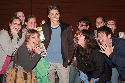 Nolan Gerard Funk gets the Conrad Birdie treatment! Photo