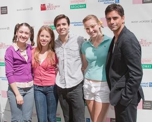 Allison Strong, Allie Trimm, Matt Doyle, Julia Knitel and John Stamos @ BroadwayWorld Allison Strong, Allie Trimm, Matt Doyle, Julia Knitel and John Stamos Photo