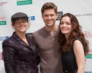 Alice Ripley, Aaron Tveit and Jennifer Damiano @ BroadwayWorld Alice Ripley, Aaron Tveit and Jennifer Damiano Photo