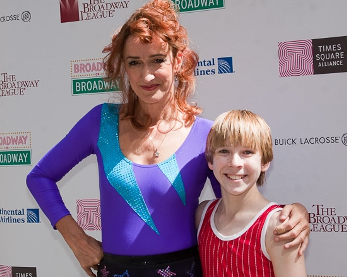  Haydn Gwynne and Tommy Batchelor at 