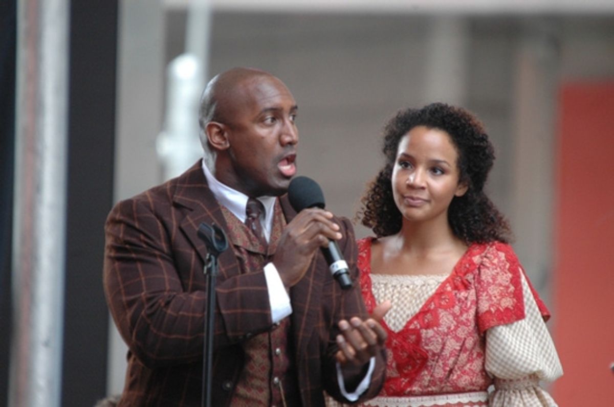 Quentin Earl Darrington and Stephanie Umoh-Ragtime at 