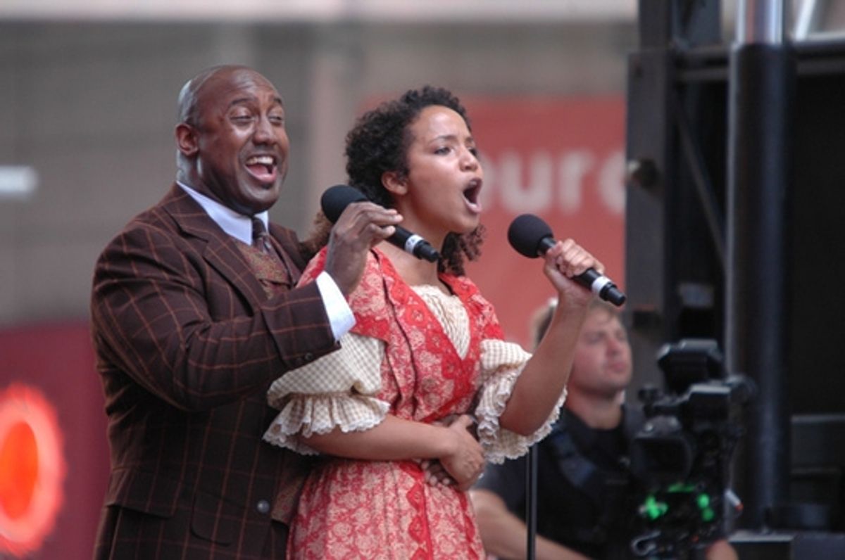 Quentin Earl Darrington and Stephanie Umoh-Ragtime at 