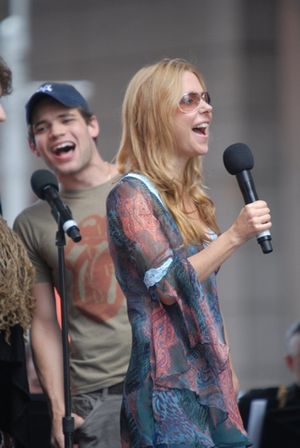 Kerry Butler-Rock of Ages Photo