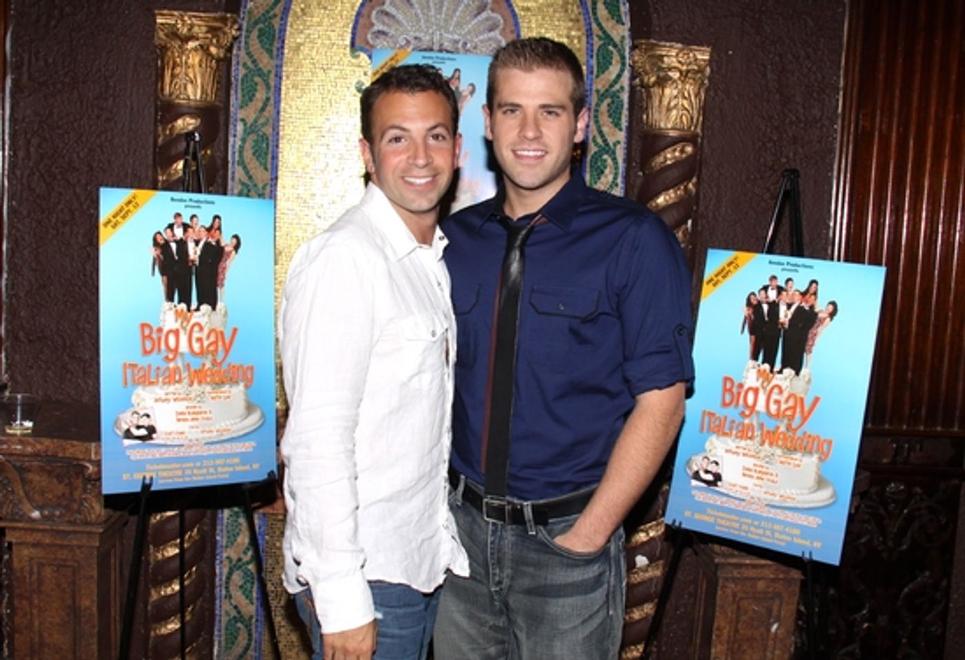 Photo Flash: MY BIG GAY ITALIAN WEDDING The Toast Of Staten Island?s St. George Theater On 9/12 Photo Flash: MY BIG GAY ITALIAN WEDDING The Toast Of Staten Island?s St. George Theater On 9/12 Image