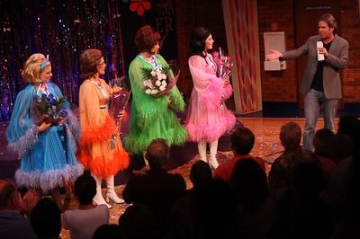 Kirsten Bracken, Misty Cotton, Lindsay Mendez, Christina DeCicco, and David Elzer Photo