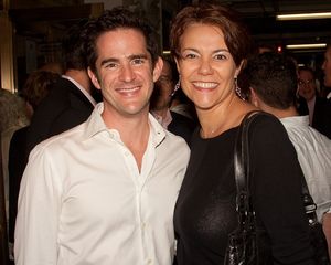 Andy Blankenbuehler and wife @ BroadwayWorld Andy Blankenbuehler and wife Photo
