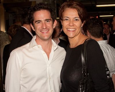 Andy Blankenbuehler and wife Photo