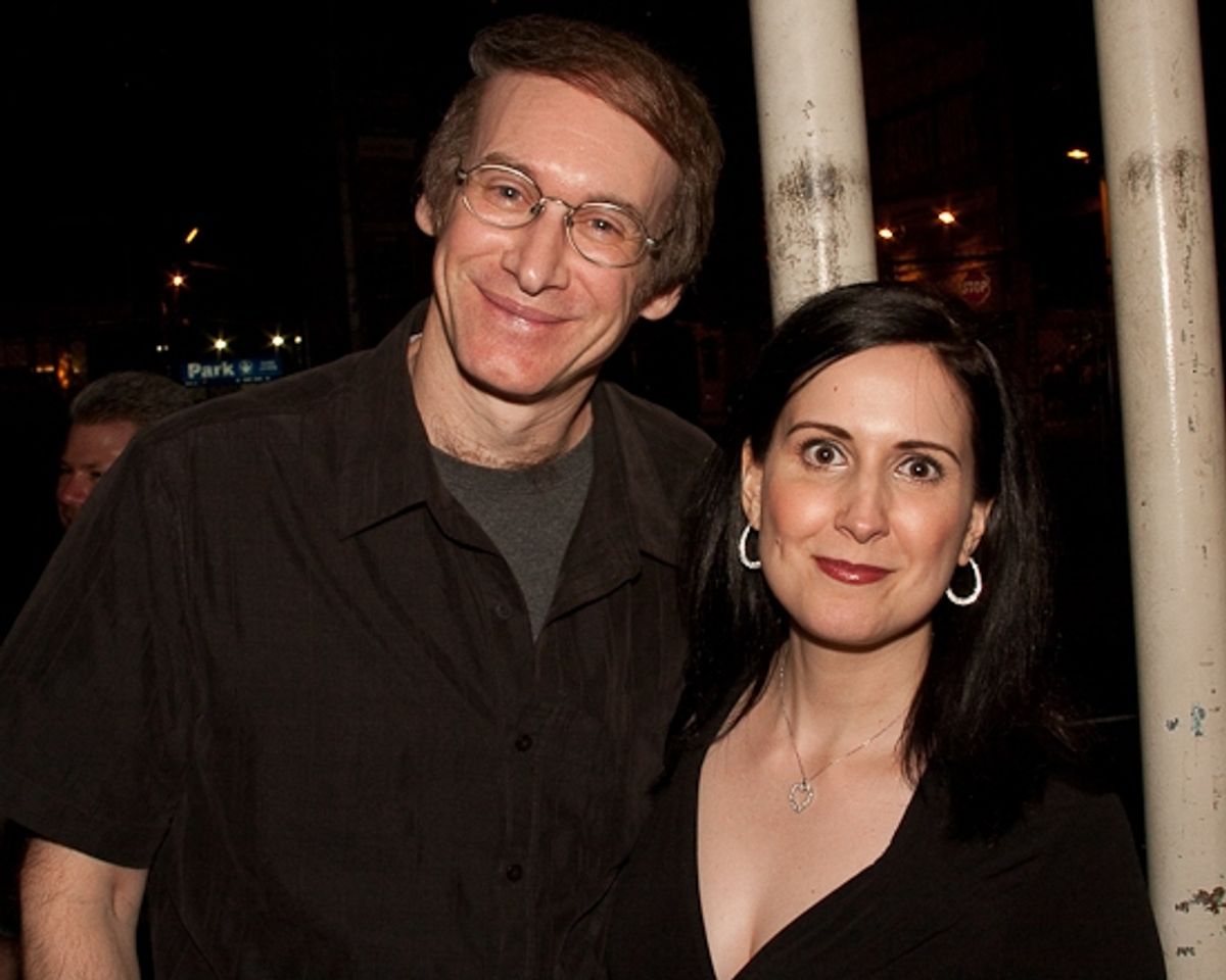 Rick Lyon and Stephanie D'Abruzzo at 