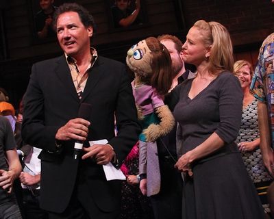 Kevin McCollum and Anika Larsen Photo