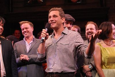 Jason Moore, Jeff Marx, Jeff Whitty, Jordan Gelber Photo