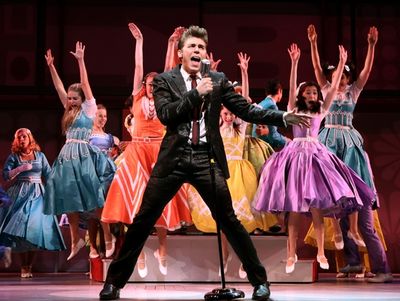 Nolan Gerard Funk & Bye Bye Birdie Cast Members Photo