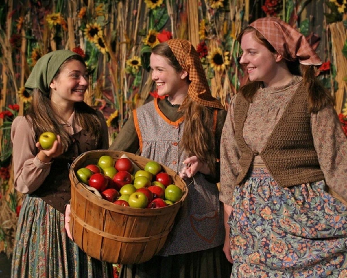 Dani Apple, Patricia O'Toole and Morgan Greene at 