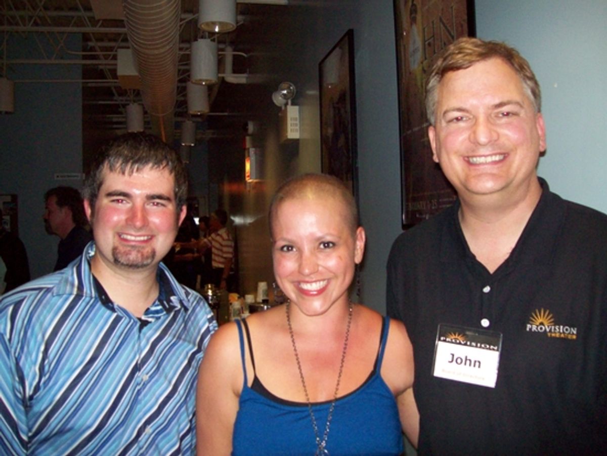 Donald Claxon,Erica Unger, and John Hockberger  at 