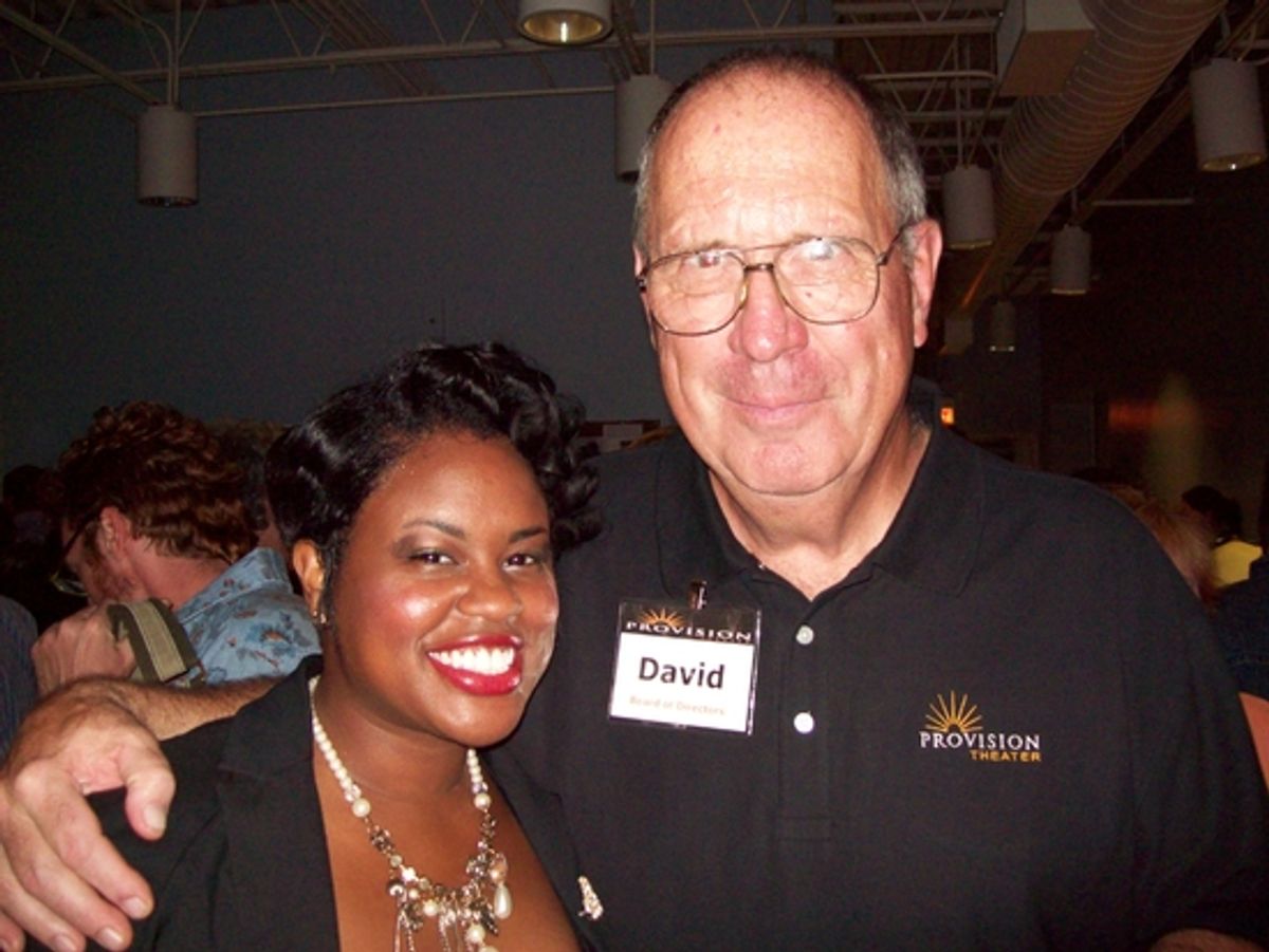 Krystal Metcalfe and David Stalle at 