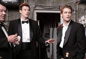 Patrick Gallagher, Cory Monteith and Matthew Morrison @ BroadwayWorld Patrick Gallagher, Cory Monteith and Matthew Morrison Photo