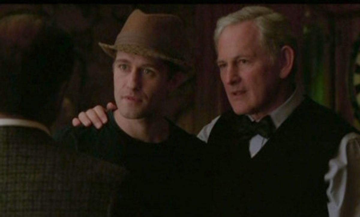 Matthew Morrison and Victor Garber at 