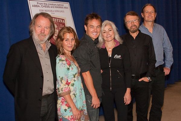 Benny Andersson, Helen Sjoholm, Kevin Odekirk, Louise Pitre, Bjorn Ulvaeus, and Lars  Photo