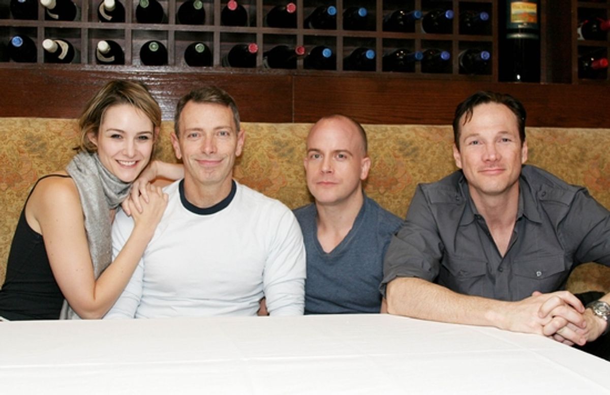 Cast members Jill Paice, Arnie Burton, Jeffrey Kuhn and Sean Mahon at 