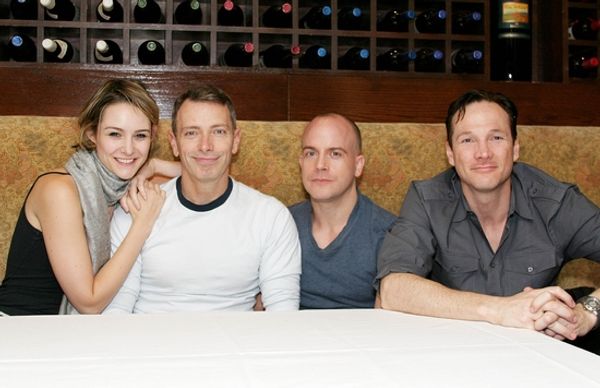 Cast members Jill Paice, Arnie Burton, Jeffrey Kuhn and Sean Mahon Photo