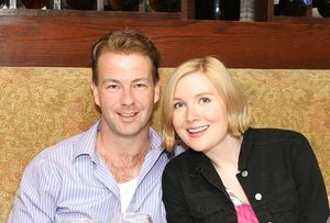 The 39 Steps talented understudies Cameron Folmar and Nisi Sturgis. @ BroadwayWorld The 39 Steps talented understudies Cameron Folmar and Nisi Sturgis. Photo