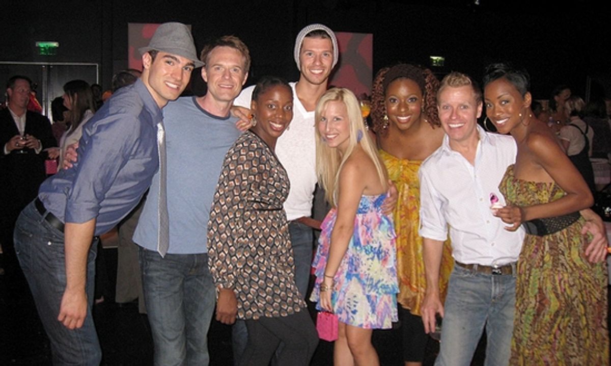 Alex Puette, Jonathan Rayson, CJay Hardy Philip, Constantine Rousouli, Tiffany Engen, Crystal Joy, Rusty Mowery, and Candice Marie Woods at 