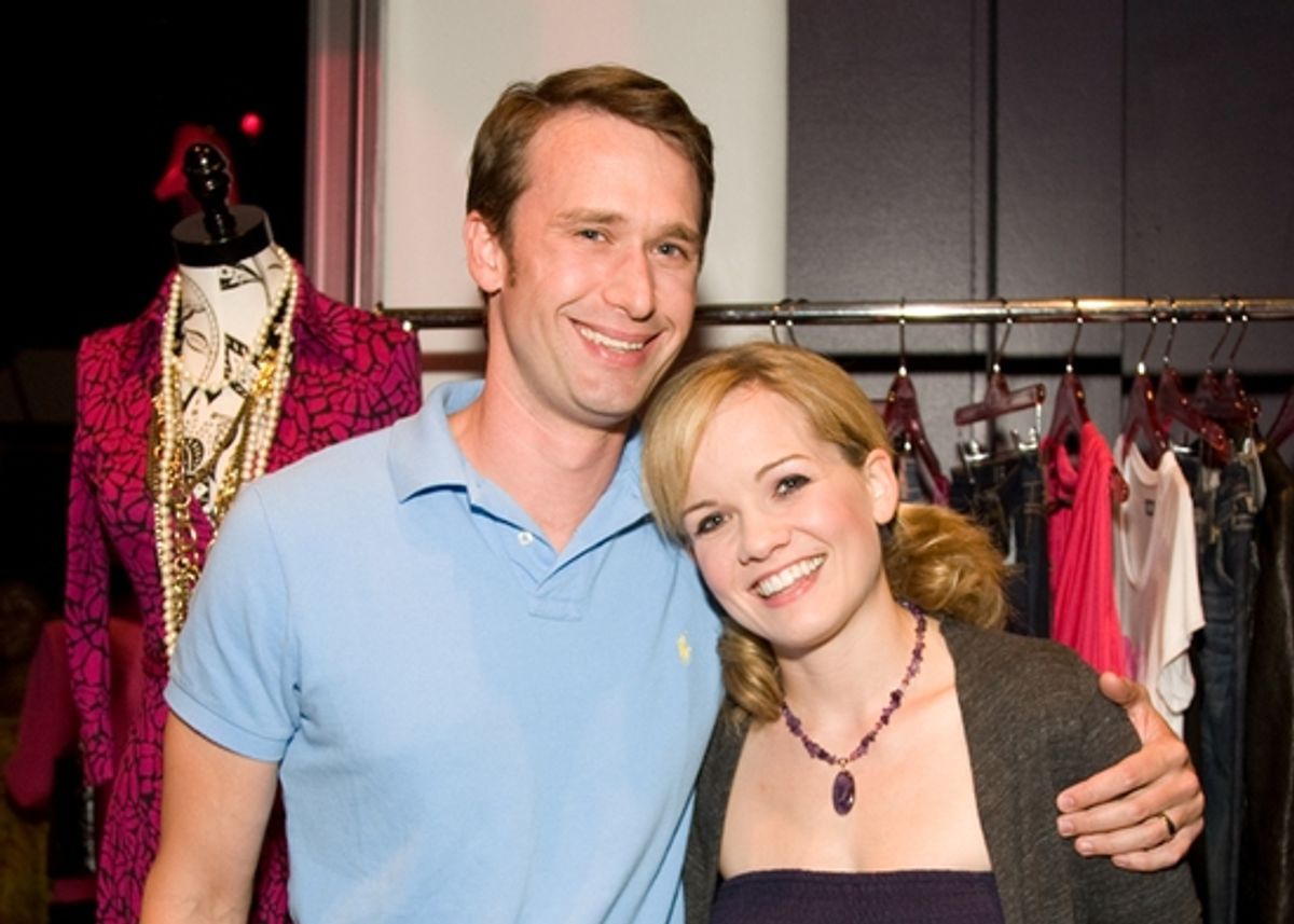 D.B. Bonds and Becky Gulsvig at 