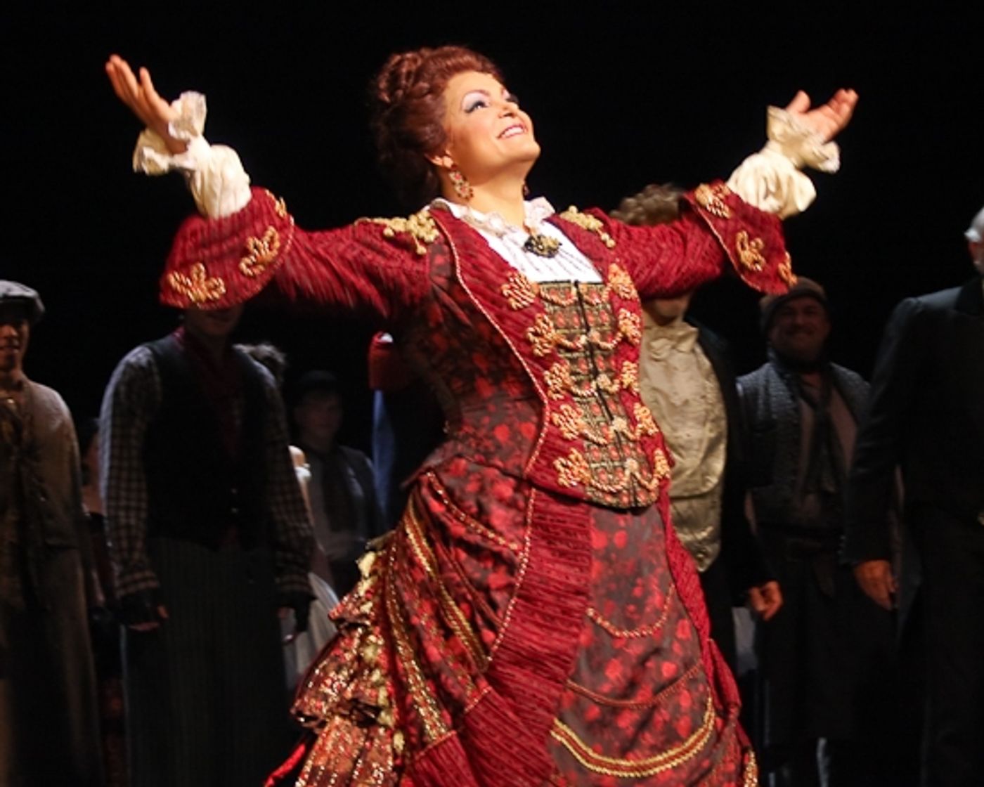 Photo Coverage: THE PHANTOM OF THE OPERA 's 9000th Performance on Broadway - Curtain Call  Image
