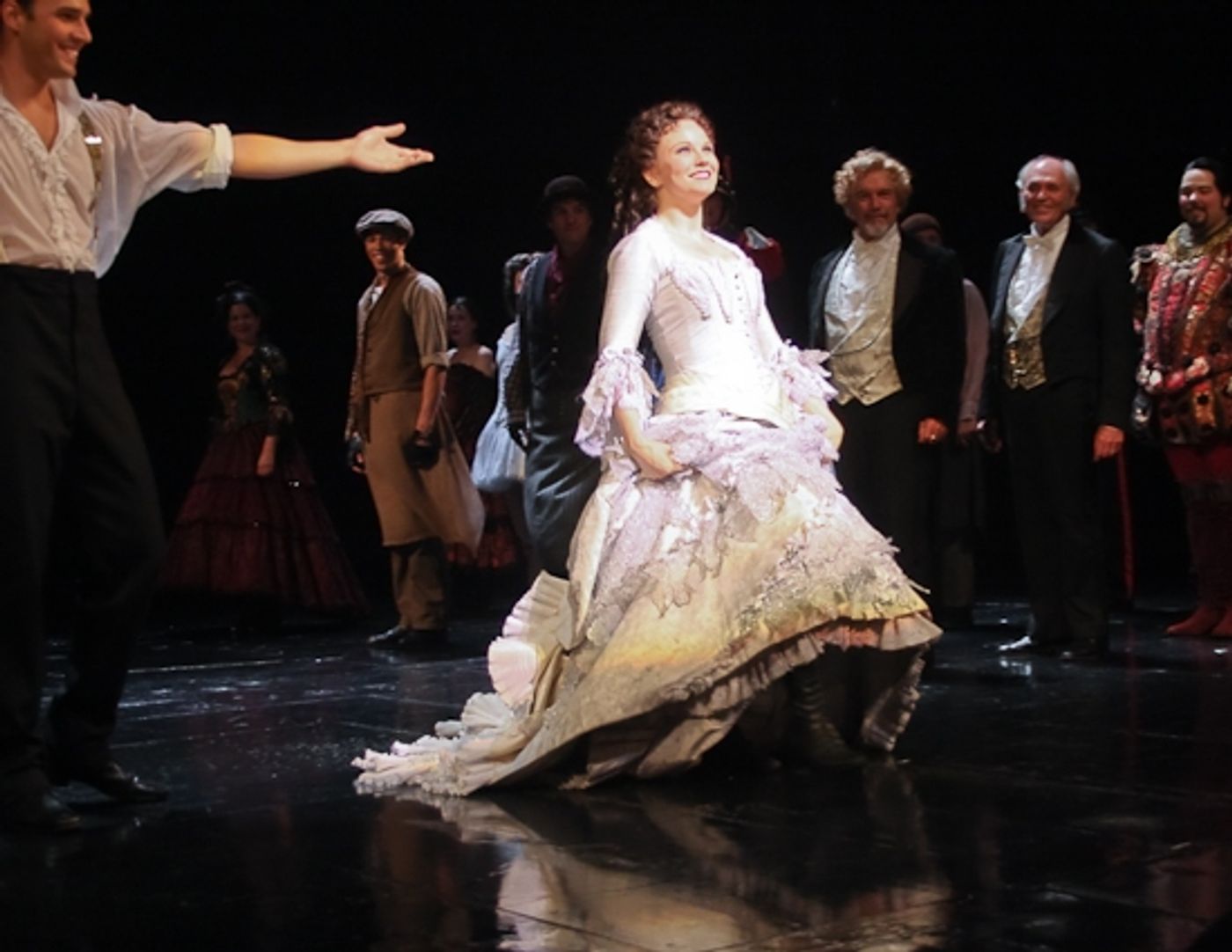 Photo Coverage: THE PHANTOM OF THE OPERA 's 9000th Performance on Broadway - Curtain Call  Image
