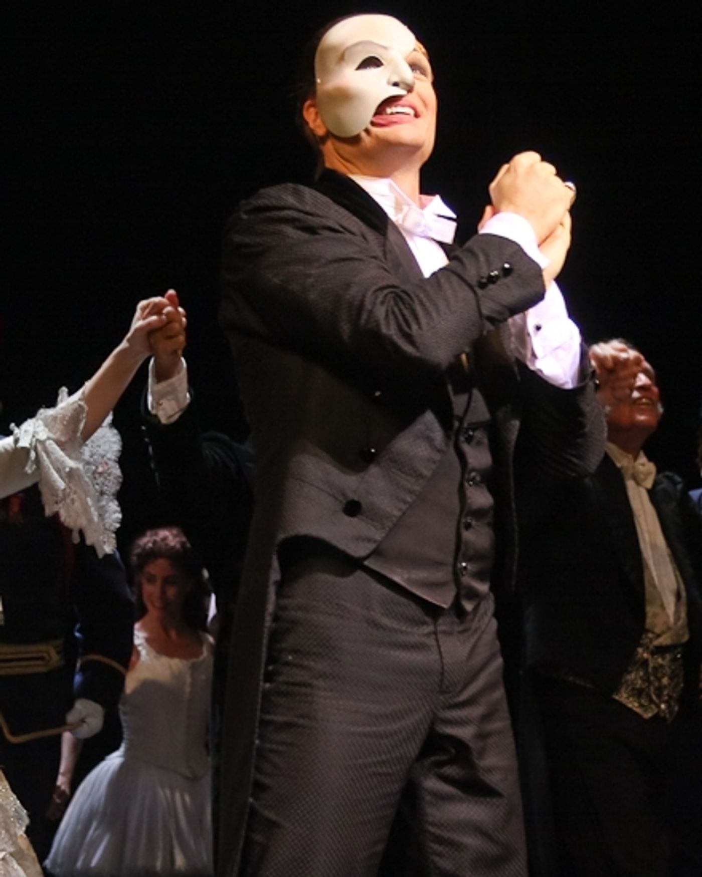 Photo Coverage: THE PHANTOM OF THE OPERA 's 9000th Performance on Broadway - Curtain Call  Image