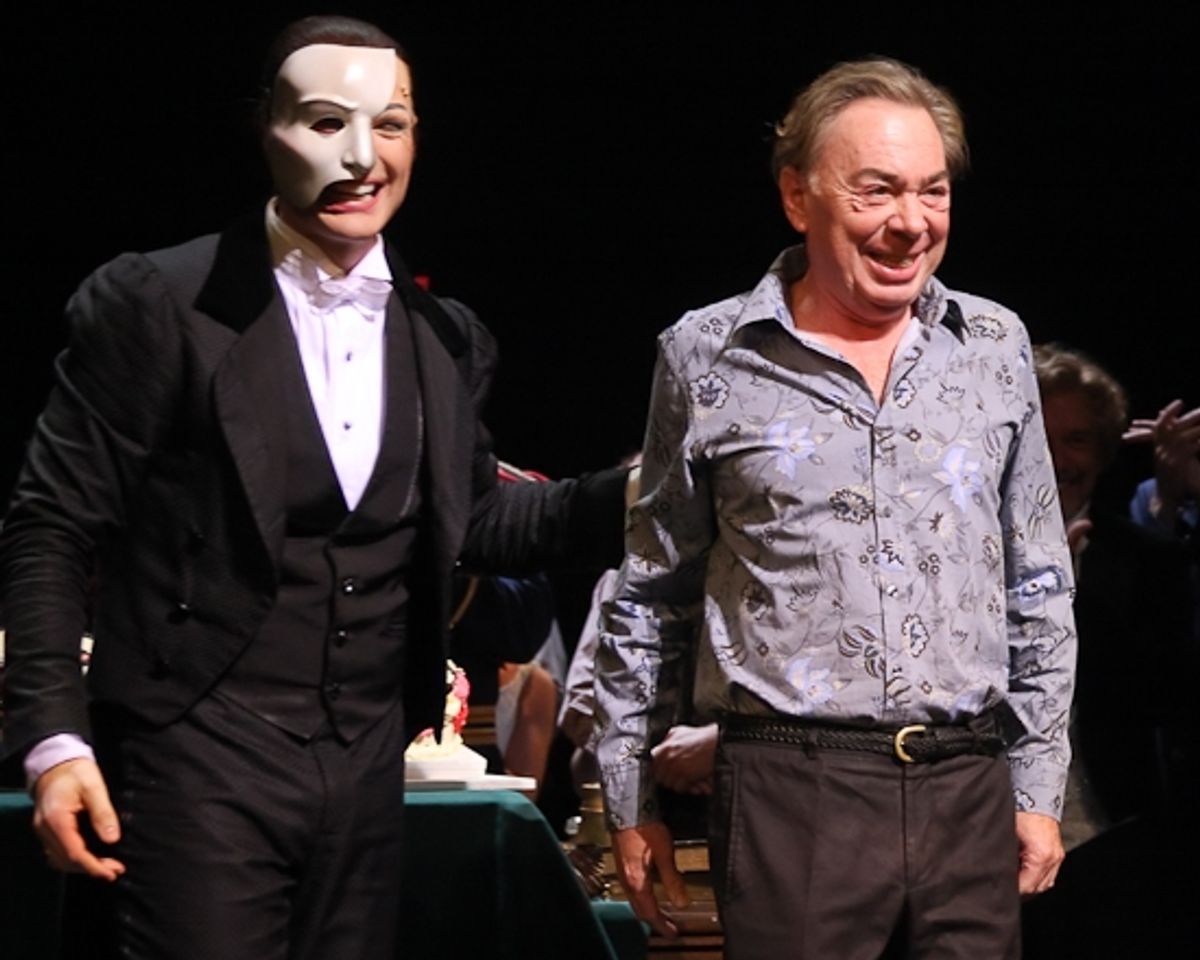 Andrew Lloyd Webber and John Cudia
 at 