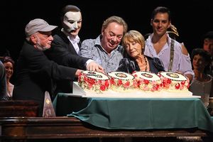 Harold Prince, John Cudia, Andrew Lloyd Webber, Gillian Lynne and Gillian Lynne Photo