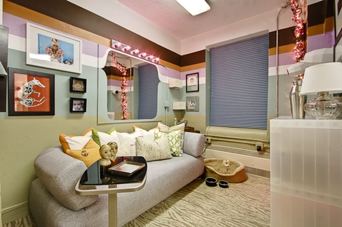 Photo Exclusive: Carrie Fisher's WISHFUL DRINKING Dressing Room Makeover - Before/After  Image